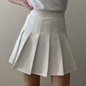 White Tennis Skirt